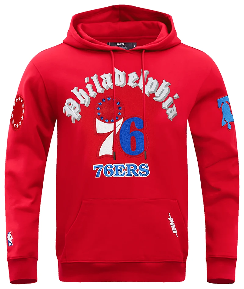 Pro Standard 76ERS OLD ENGLISH FLC PO HOODIE - Men's