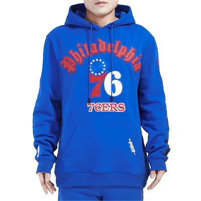 Pro Standard 76ERS OLD ENGLISH FLC PO HOODIE - Men's