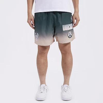 Pro Standard Bucks OS Letters Ombre Woven Shorts - Men's
