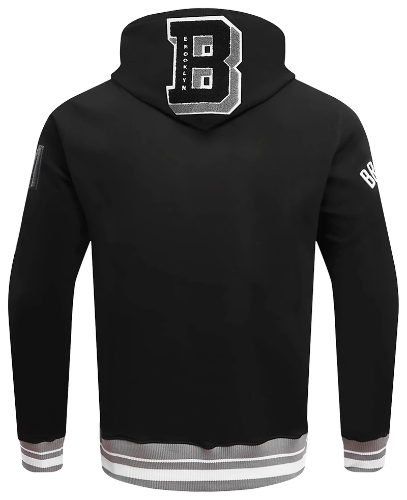 Pro Standard NETS MASH UP RIB FLC PO HOODIE - Men's