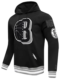 Pro Standard NETS MASH UP RIB FLC PO HOODIE - Men's
