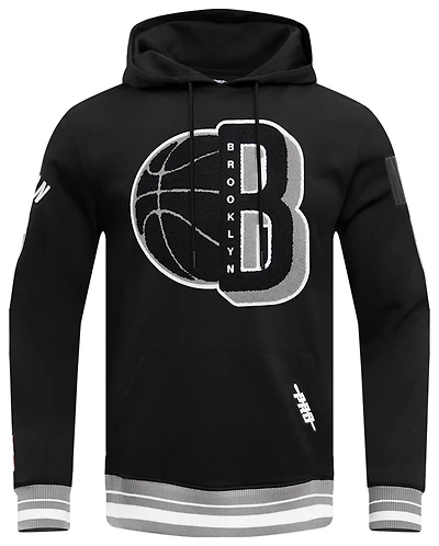Pro Standard NETS MASH UP RIB FLC PO HOODIE - Men's