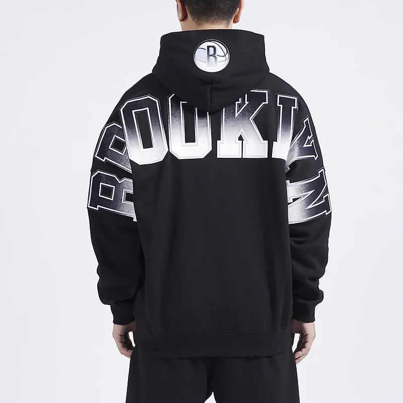 Pro Standard Nets OS Letters Fleece P/O Hoodie - Men's