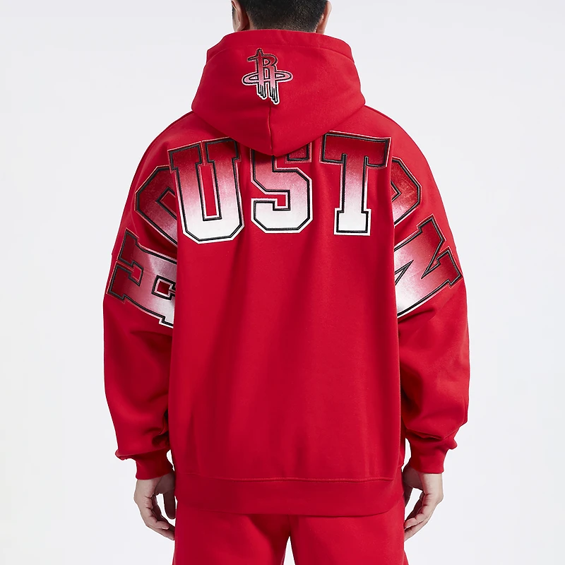 Pro Standard Rockets OS Letters Fleece P/O Hoodie - Men's