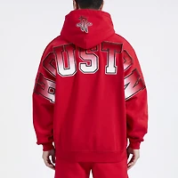 Pro Standard Rockets OS Letters Fleece P/O Hoodie - Men's