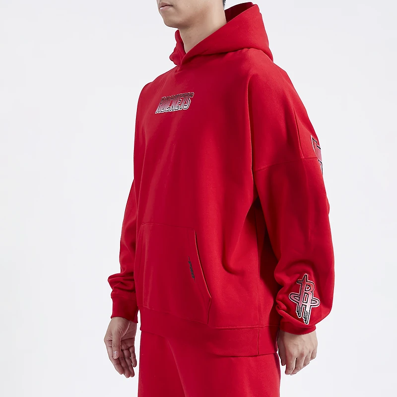 Pro Standard Rockets OS Letters Fleece P/O Hoodie - Men's