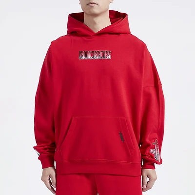 Pro Standard Rockets OS Letters Fleece P/O Hoodie - Men's
