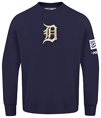 Pro Standard Tigers Champs Drop Shoulder Crew - Men's