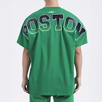 Pro Standard Celtics OS Letters CJ DS T-Shirt - Men's