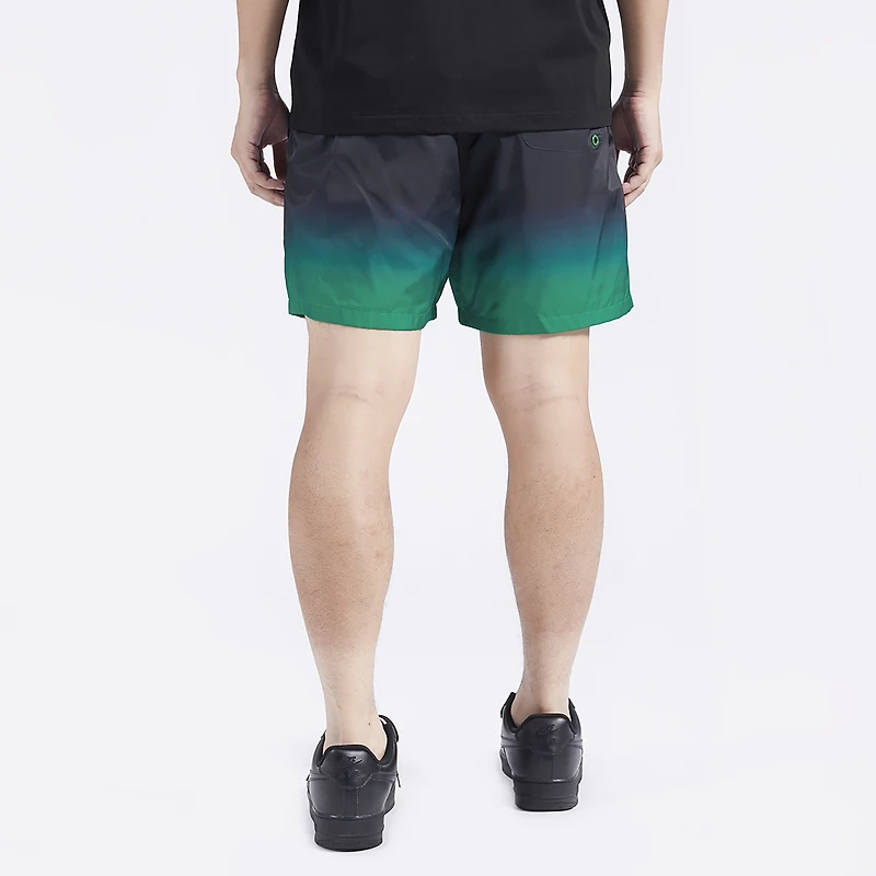 Pro Standard Celtics OS Letters Ombre Woven Shorts - Men's