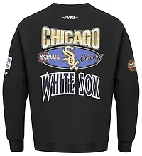 Pro Standard White Sox Champs Drop Shoulder Crew - Men's
