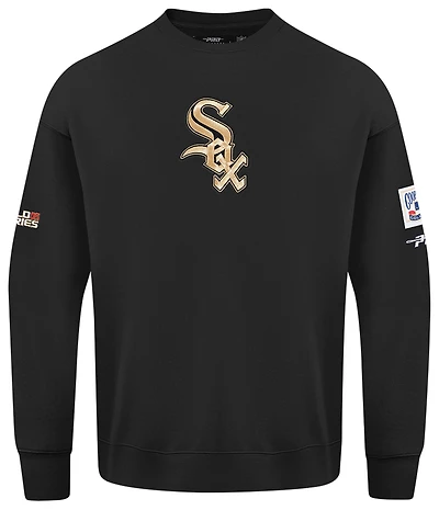 Pro Standard White Sox Champs Drop Shoulder Crew - Men's