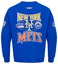 Pro Standard Mets Champs Drop Shoulder Crew - Men's
