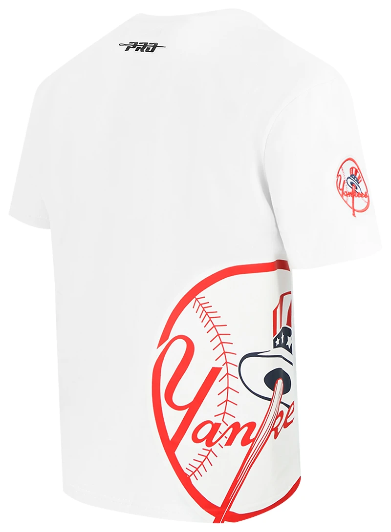 Pro Standard Yankees Living Large CJ Drop Shoulder T-Shirt - Men's