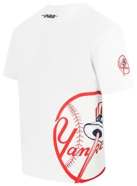 Pro Standard Yankees Living Large CJ Drop Shoulder T-Shirt - Men's