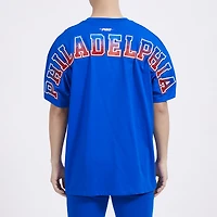 Pro Standard 76ers OS Letters CJ DS T-Shirt - Men's