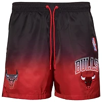 Pro Standard Bulls OS Letters Ombre Woven Shorts - Men's