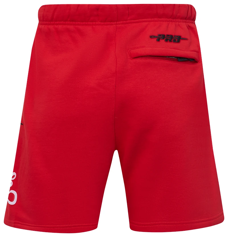 Pro Standard Yankees Living Large Fleece Shorts - Men's