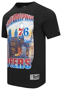 Pro Standard 76ers Graphic Gradient SJ T-Shirt - Men's