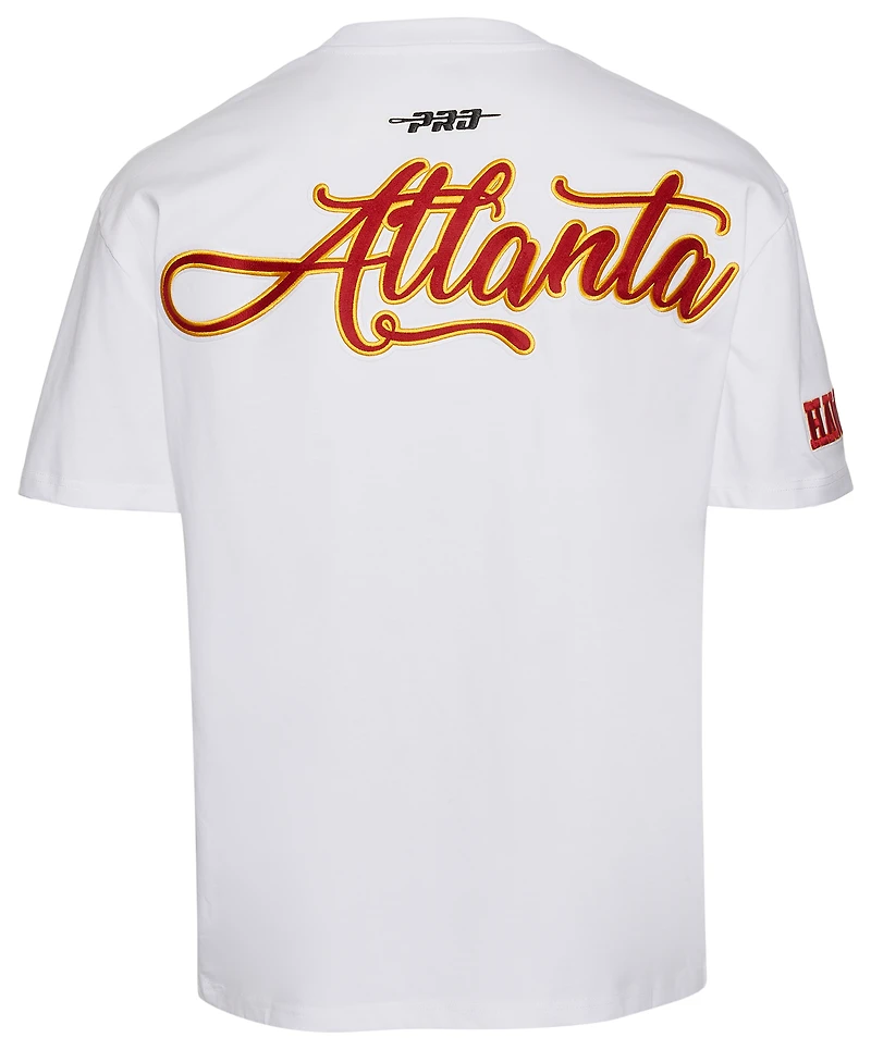 Pro Standard Hawks CS Drop Shoulder T-Shirt - Men's