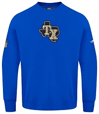 Pro Standard Rangers Champs Drop Shoulder Crew - Men's