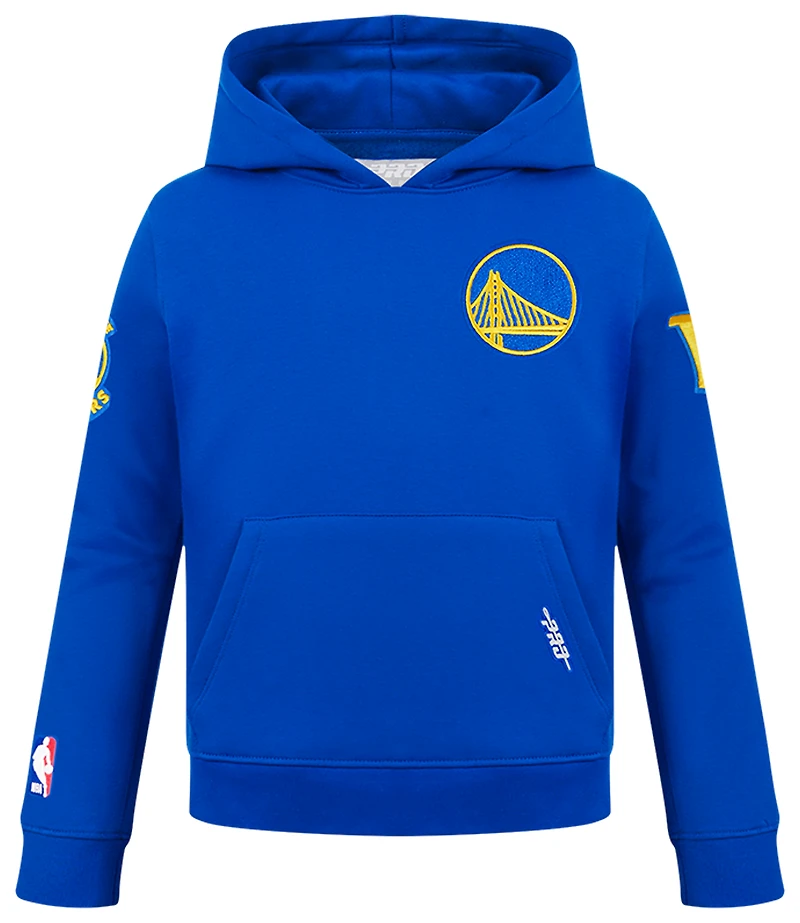 Pro Standard Golden State Warriors Classic Flc Po Hoodie - Boys' Grade School