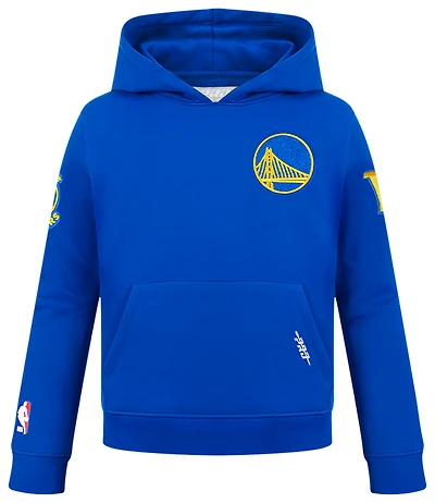 Pro Standard Golden State Warriors Classic Flc Po Hoodie - Boys' Grade School