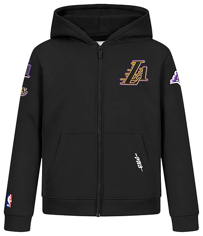 Pro Standard Los Angeles Lakers Classic Flc Fz Po Hoodie - Boys' Grade School