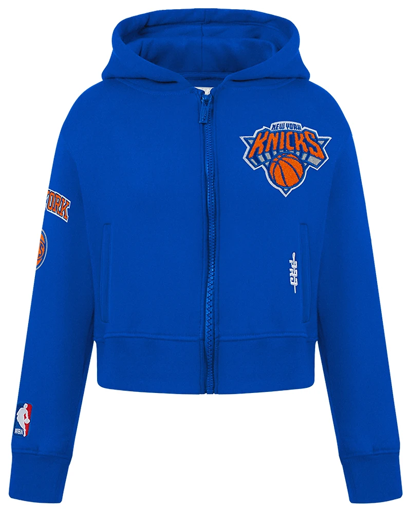 Pro Standard New York Knicks Classic Flc Fz Hoodie - Girls' Grade School
