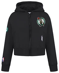 Pro Standard Boston Celtics Classic Flc Fz Hoodie - Girls' Grade School