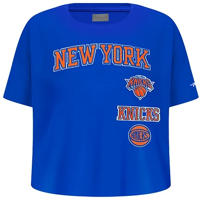 Pro Standard New York Knicks Retro Classic Ss Boxy Tee - Girls' Grade School
