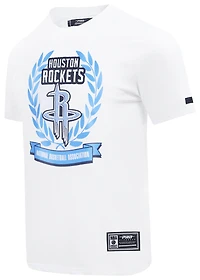 Pro Standard Rockets Blue Crest T-Shirt - Men's