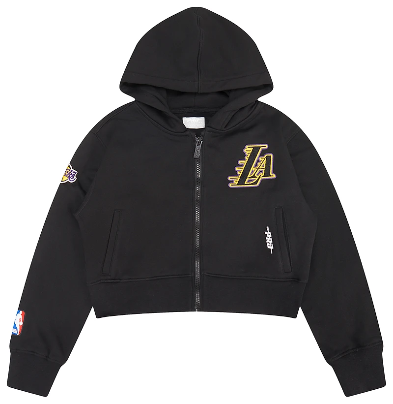 Pro Standard Los Angeles Lakers Classic Flc Fz Hoodie - Girls' Grade School