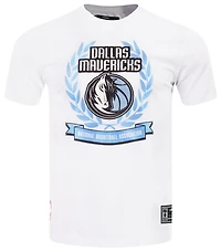 Pro Standard Mavericks Blue Crest T-Shirt - Men's