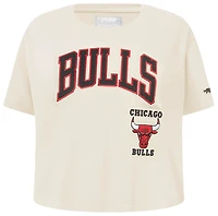 Pro Standard Chicago Bulls Retro Classic SS Boxy T-Shirt - Girls' Grade School