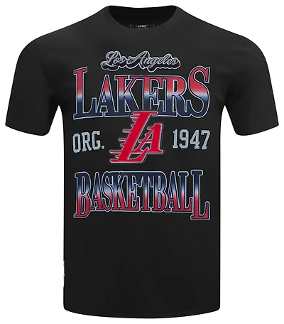 Pro Standard Lakers Bred T-Shirt - Men's