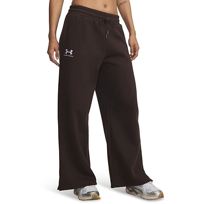 Under Armour Icon Fleece Wide Leg Pants - Women's