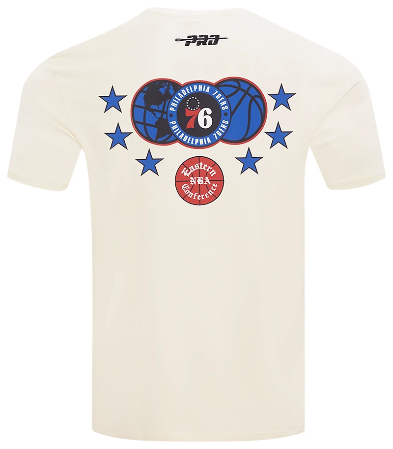 Pro Standard 76ers World Of Basketball T-Shirt - Men's