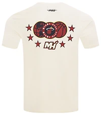 Pro Standard Heat World Of Basketball T-Shirt - Men's