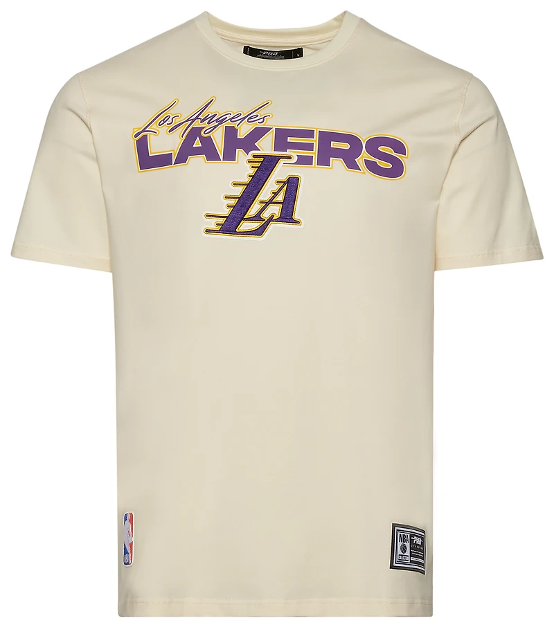 Pro Standard Lakers World of Basketball T-Shirt - Men's