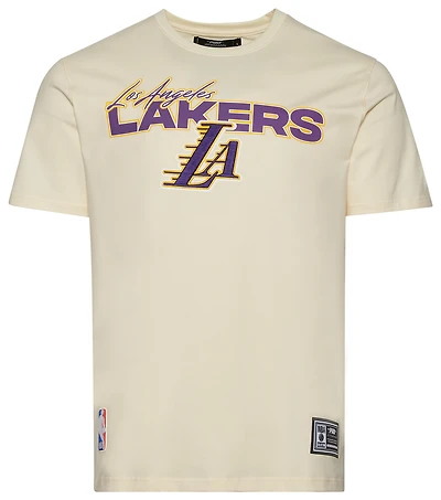 Pro Standard Lakers World of Basketball T-Shirt - Men's