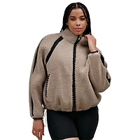 UGG NIKIA CROCHET UGGFLUFF JACKET - Women's