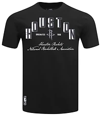 Pro Standard Houston Rockets Black Cat S/S Flex T-Shirt - Men's