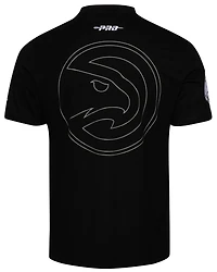 Pro Standard Atlanta Hawks Black Cat S/S Flex T-Shirt - Men's