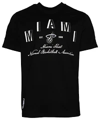 Pro Standard Miami Heat Black Cat S/S Flex T-Shirt - Men's