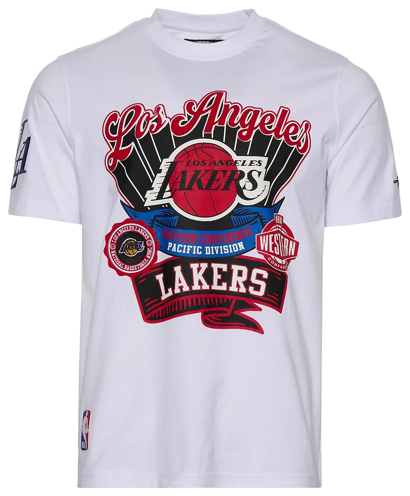 Pro Standard Los Angeles Lakers S/S Flex T-Shirt - Men's