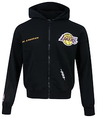 Pro Standard Lakers Gold Hoops Full-Zip Hoodie - Men's