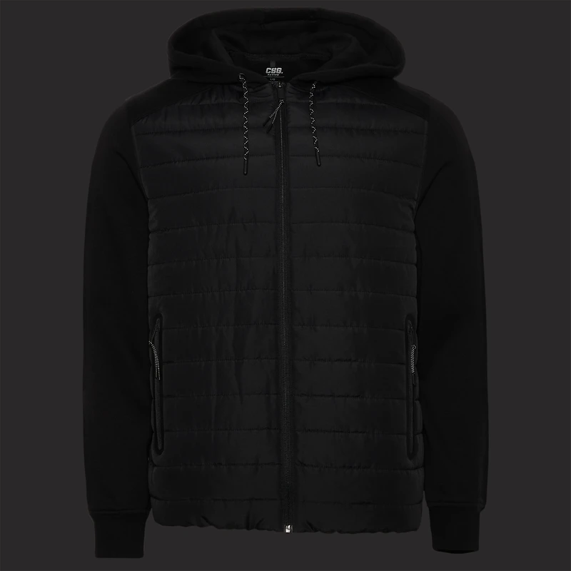 CSG Active Commuter Puffer Full-Zip Hoodie