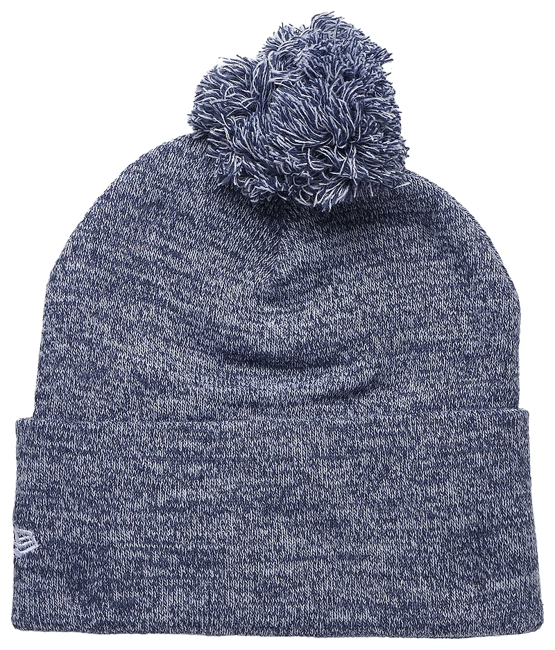 New Era Cowboys Marl Pom Knit Beanie - Adult