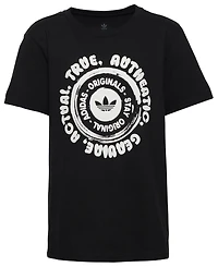 adidas Originals Authentic Circle Graphic T-Shirt - Boys' Grade School